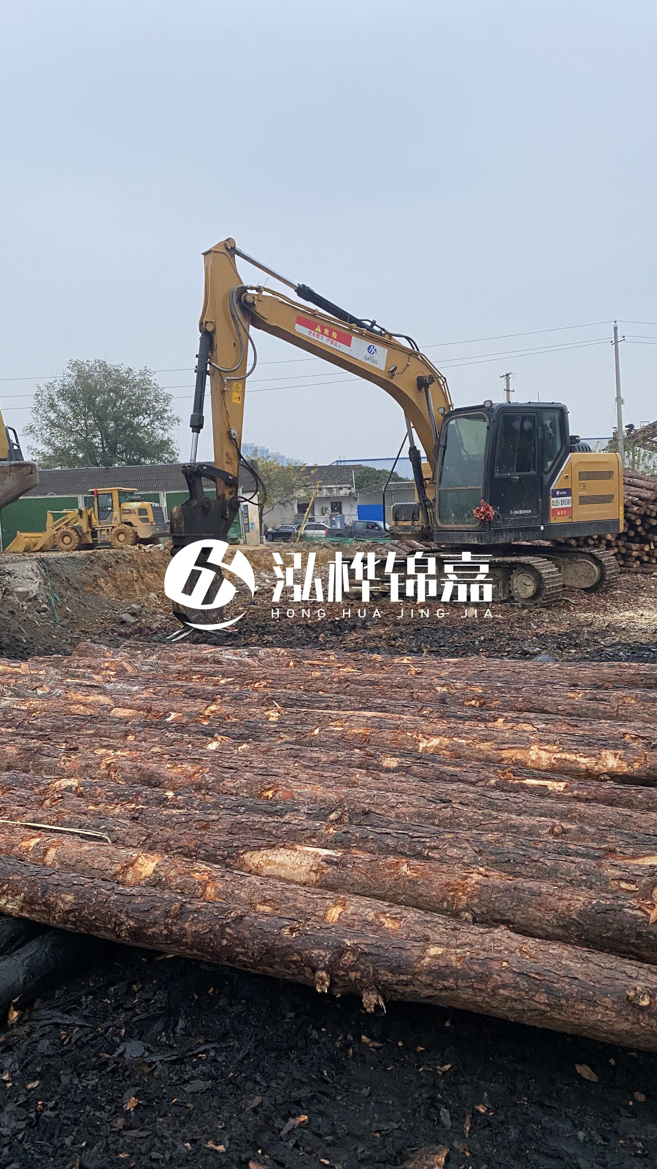 來賓松木樁源頭廠家-木樁打土里怎么加固？