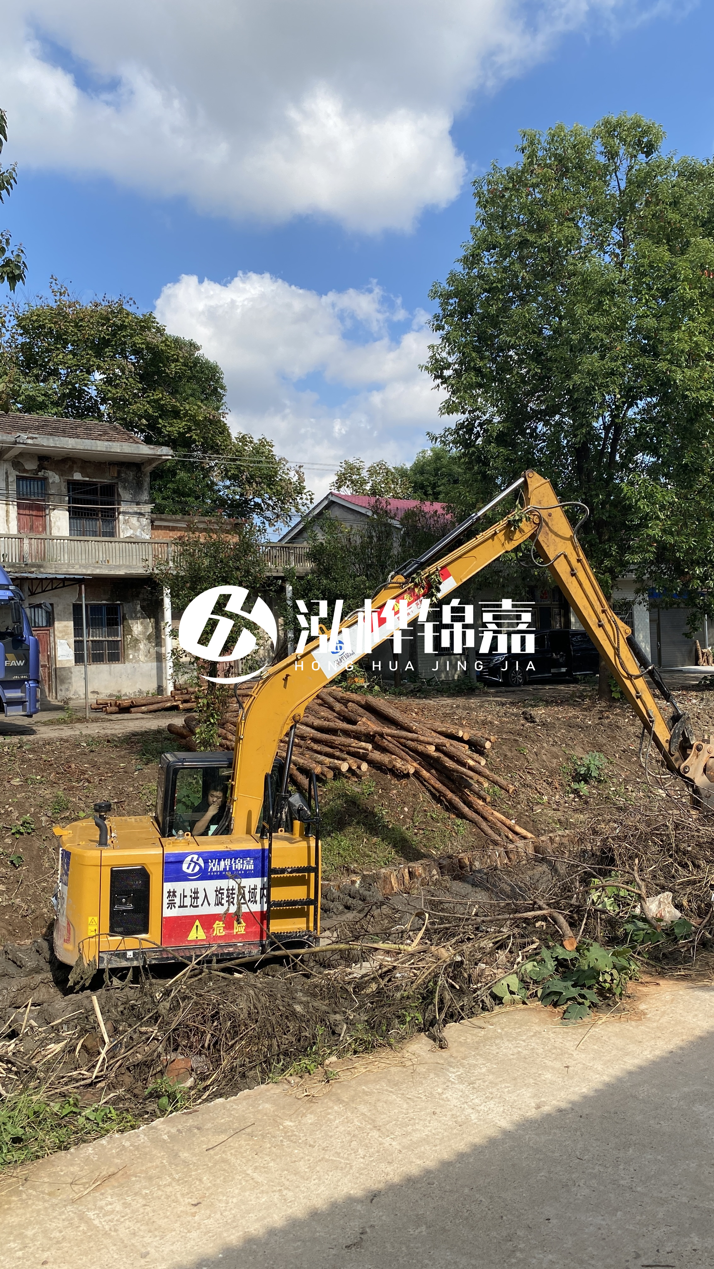 定西挖機(jī)打木樁專業(yè)施工-河道松木打樁遇到障礙物應(yīng)如何處理？