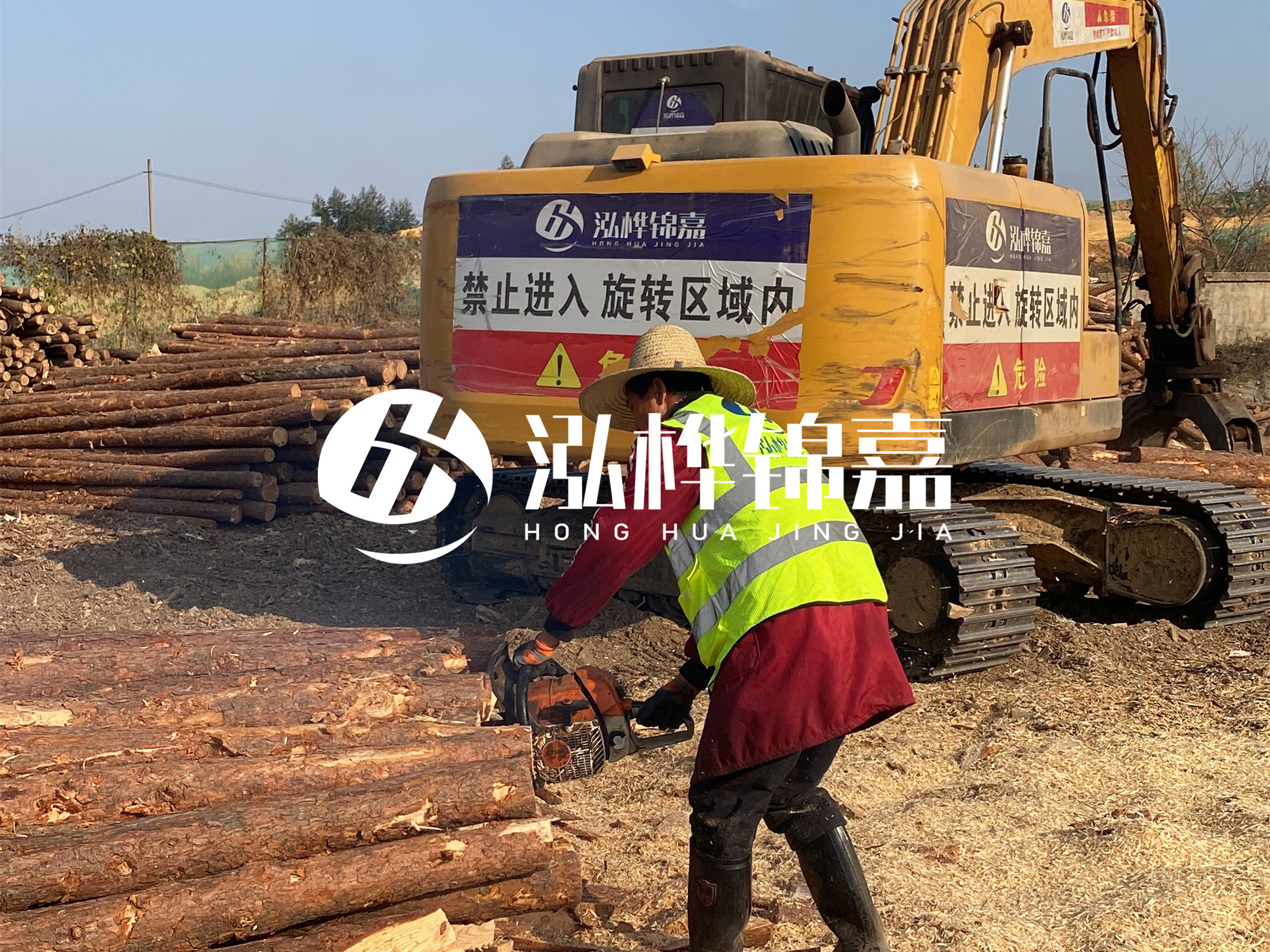 貴州河道木樁廠家泓樺錦嘉 - 松木樁梢徑怎么測(cè)量？