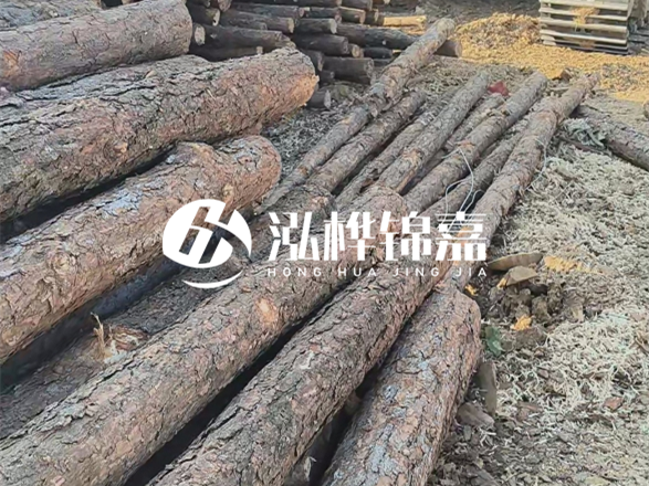 松木樁批發(fā)廠家泓樺錦嘉 - 松木樁在軟地基處理中效果好嗎？