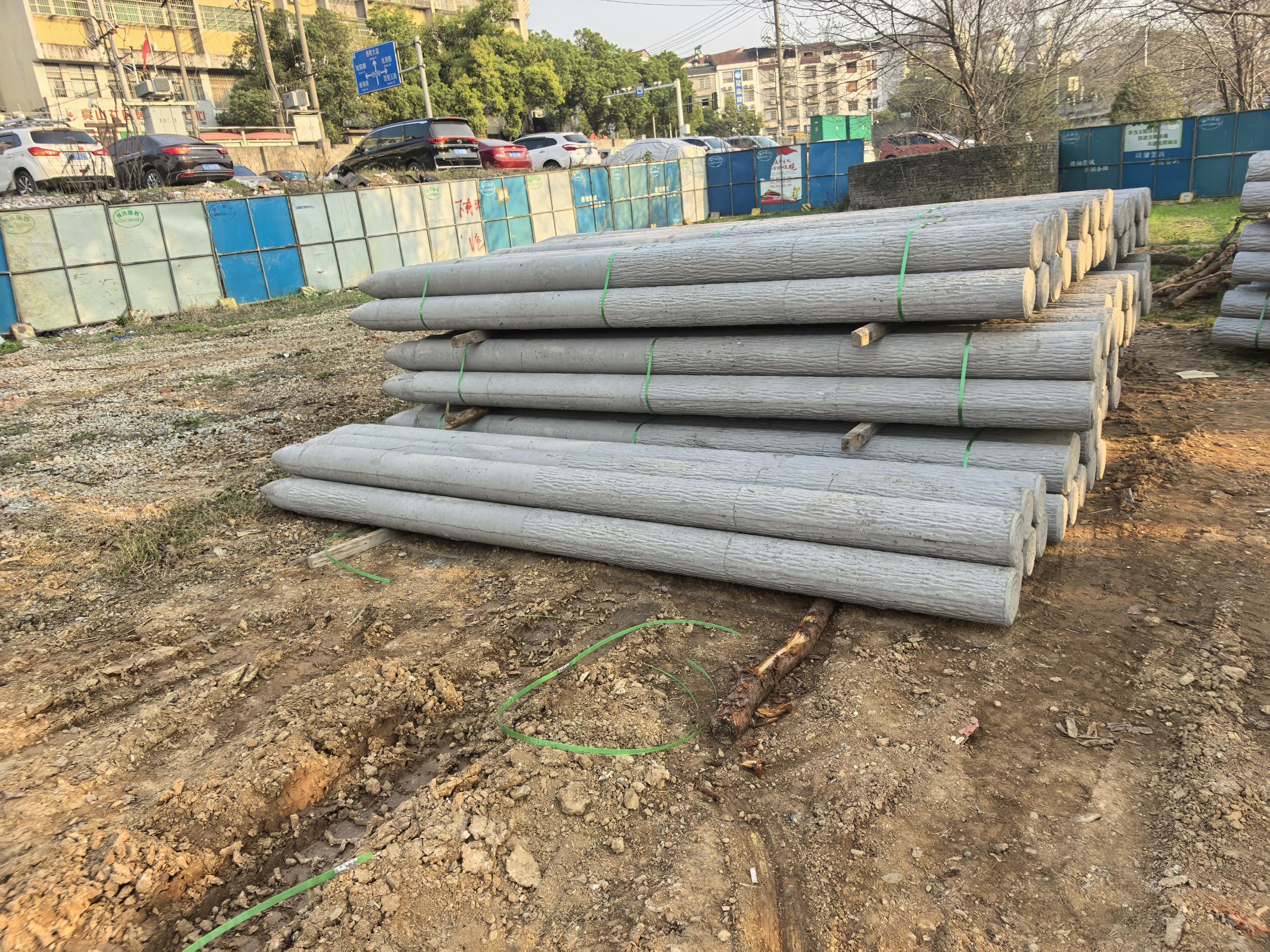 水泥樁批發(fā)廠家泓樺錦嘉-水泥樁打樁的施工流程是怎樣的？